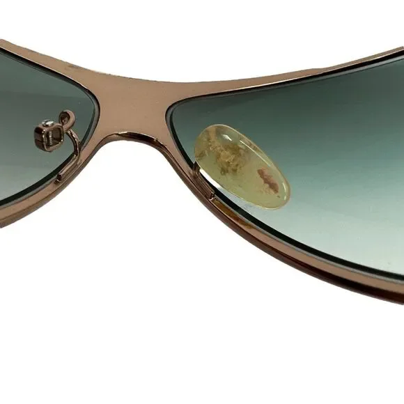 Vintage Escada Gold Aviator Sunglasses Style SES633 Unisex